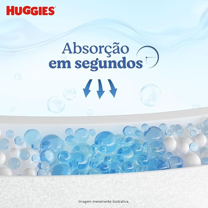 Huggies Fralda Pants Roupinha Rápida Absorção G 2