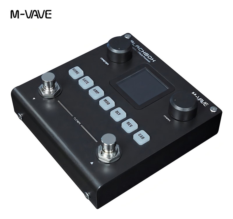 Pedaleira Multi Efeitos Blackbox M-Vave para Guitarra 2