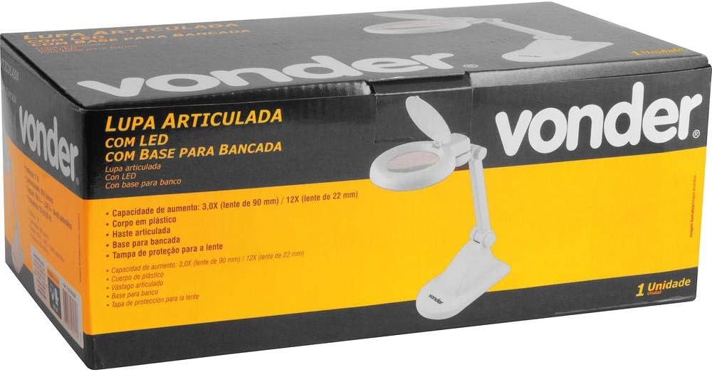 Lupa Articulada com LED 3