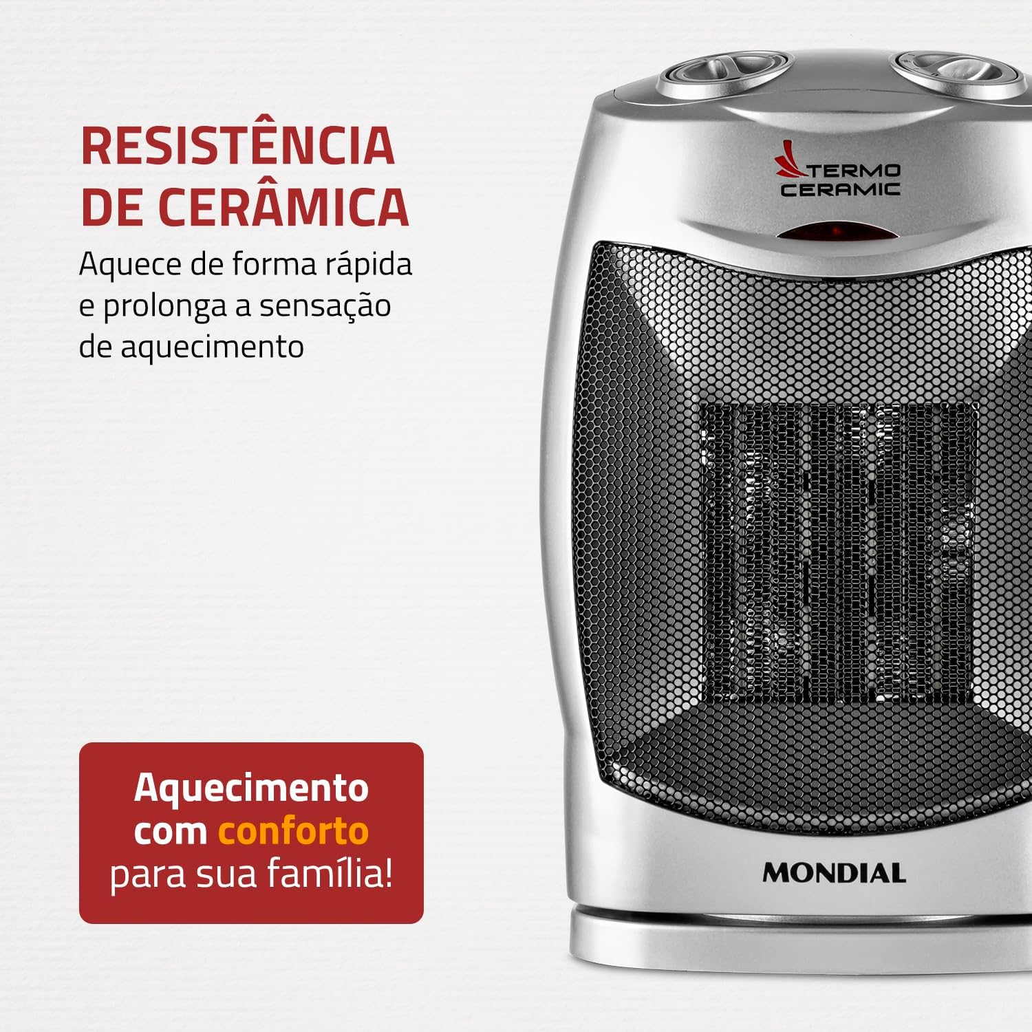 Aquecedor Mondial Termo Cerâmica 3