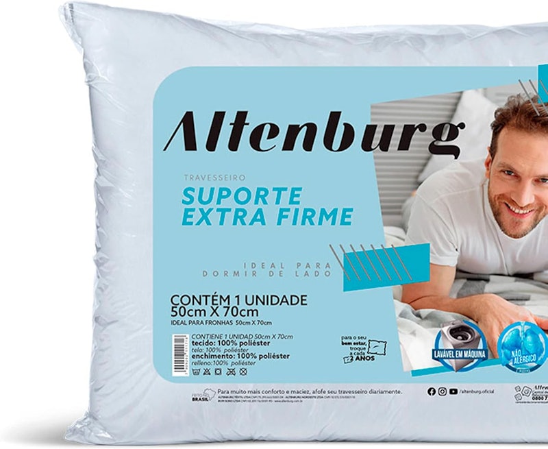 Travesseiro Suporte Microfibra Extra Firme 3