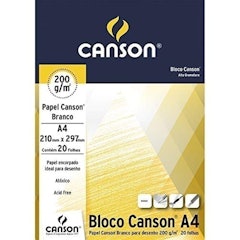 Canson® Bloco de Desenho Branco