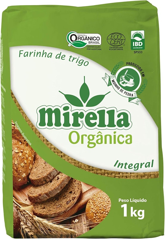 Farinha de Trigo Mirella Orgânica Integral 1