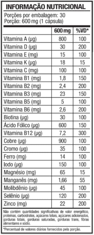 STD Multivitamínico Sênior 2