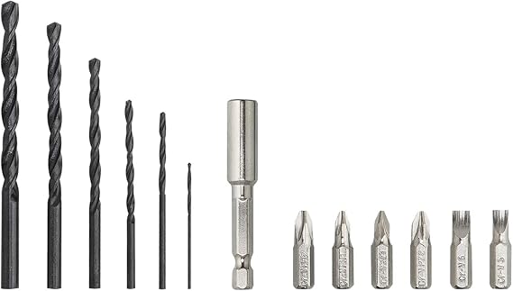 Parafusadeira/Furadeira a Bateria - Kit 17 Peças 4