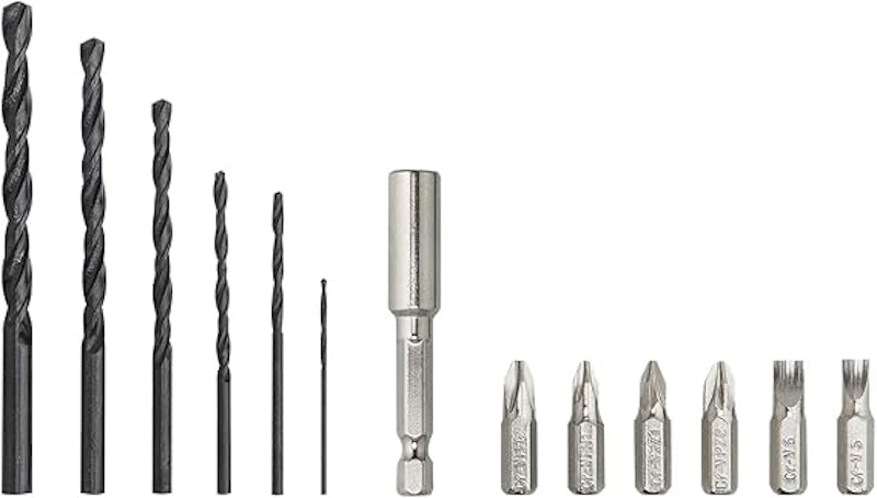 Parafusadeira/Furadeira a Bateria - Kit 17 Peças 4