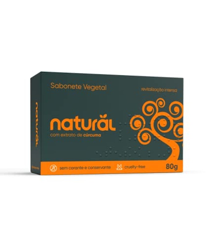 Sabonete Vegetal com Extrato de Cúrcuma 2