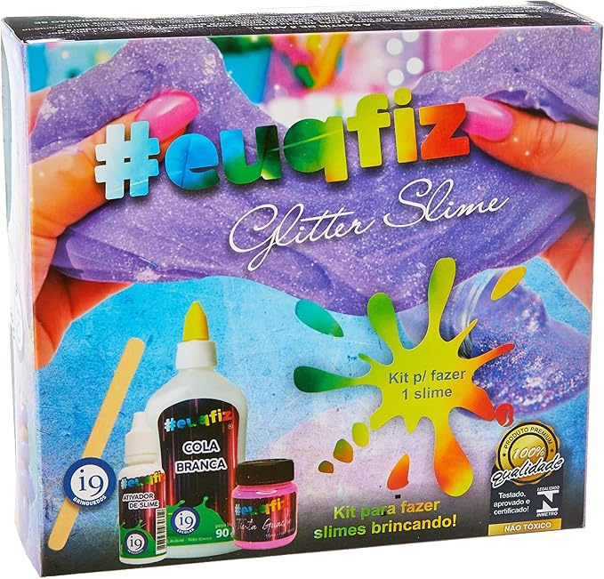 #Euqfiz Slime - Kit 1 Glitter Slimes 1