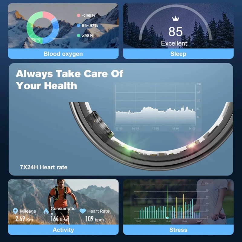 Smart Ring Health Tracker MagLoop 3