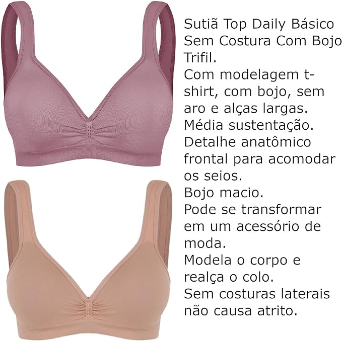 Sutiã Top Daily 4