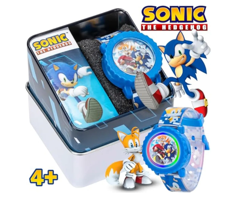 Relógio Infantil Sonic the Hedgehog  3