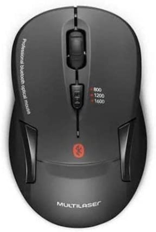 Mouse Multilaser Sem Fio Bluetooth 1