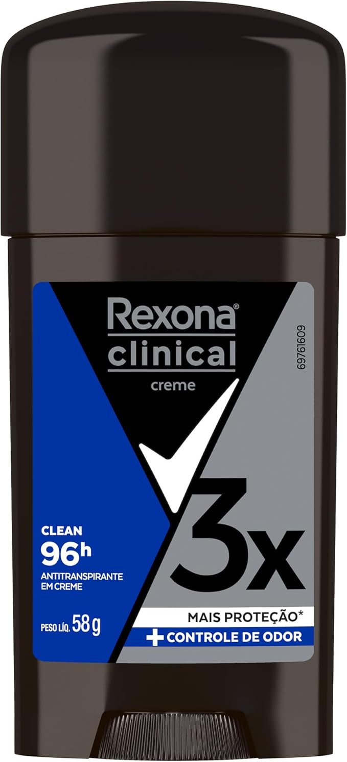 Rexona Clinical Antitranspirante Creme Clean 1