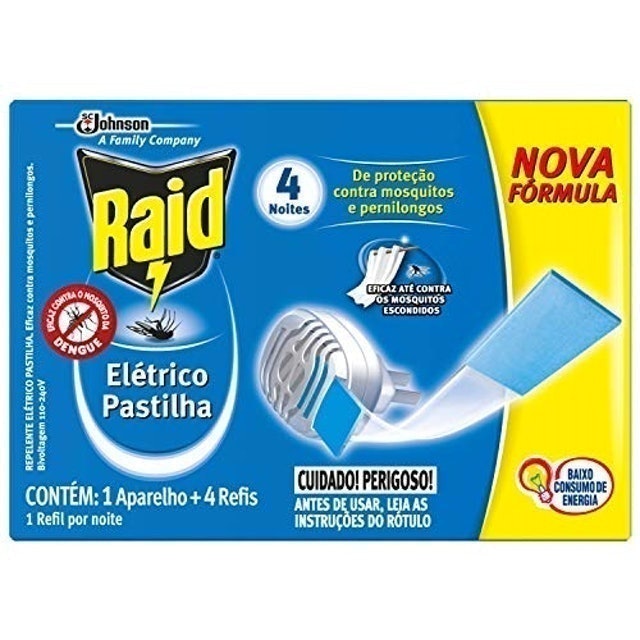 Raid® Elétrico Pastilha 1