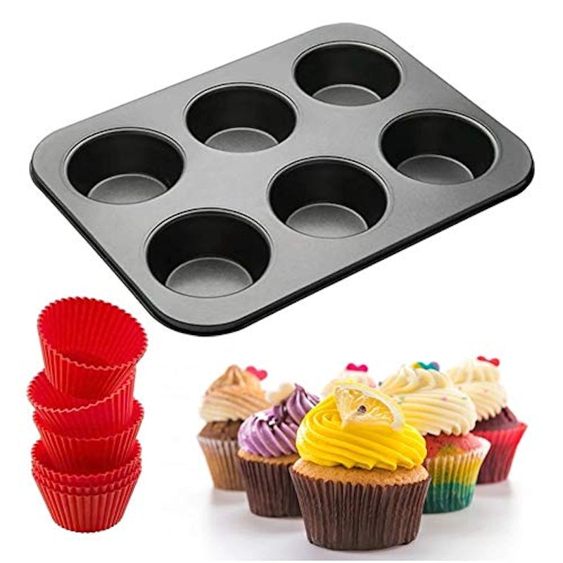Forma para Cupcake com Forminhas de Silicone - 6 Cavidades 3