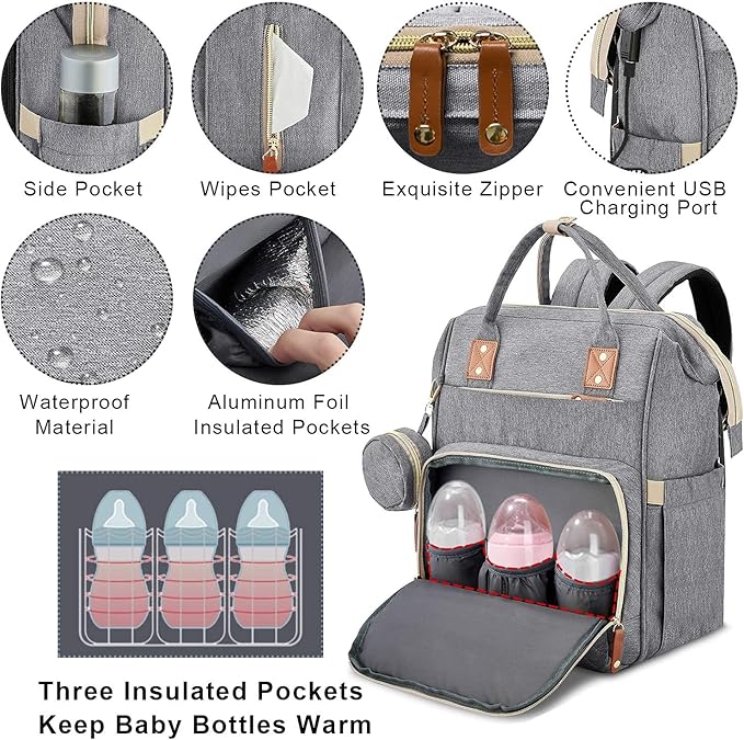 Mochila Maternidade Impermeável 3