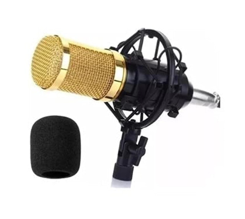 Microfone Condensador Estúdio BM-800 4