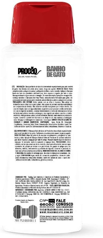 Shampoo Banho de Gato - 500 ml 2