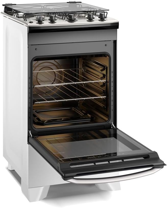 Fogão 4 Bocas Efficient com Mesa Inox 4