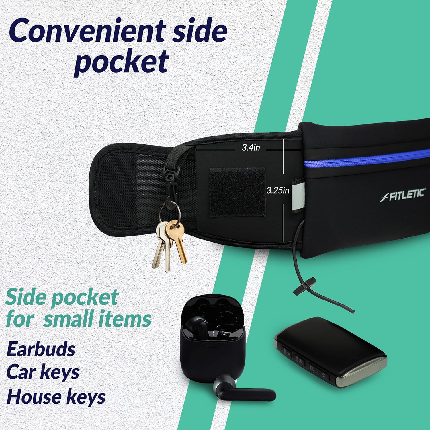 Pochete para Corrida com Porta-Gel e Bolso Extra Ultimate II 3