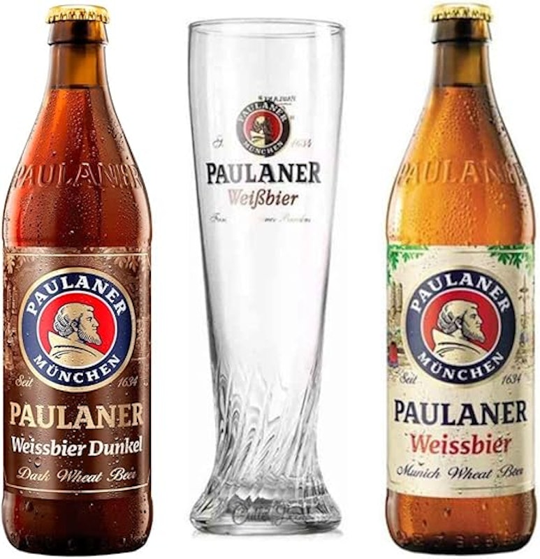 Kit Cerveja PWeissbier e Dunkel 500ml com 1 Copo Exclusivo 3