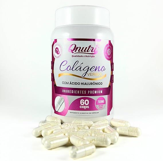 Colágeno Verisol Ácido Hialurônico Biotina Zinco Vitaminas Minerais 4