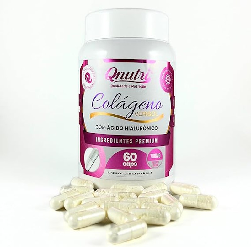 Colágeno Verisol Ácido Hialurônico Biotina Zinco Vitaminas Minerais 4
