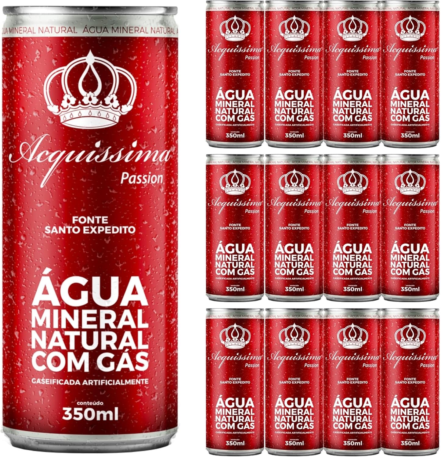 Água Mineral Natural Acquissima Passion 1