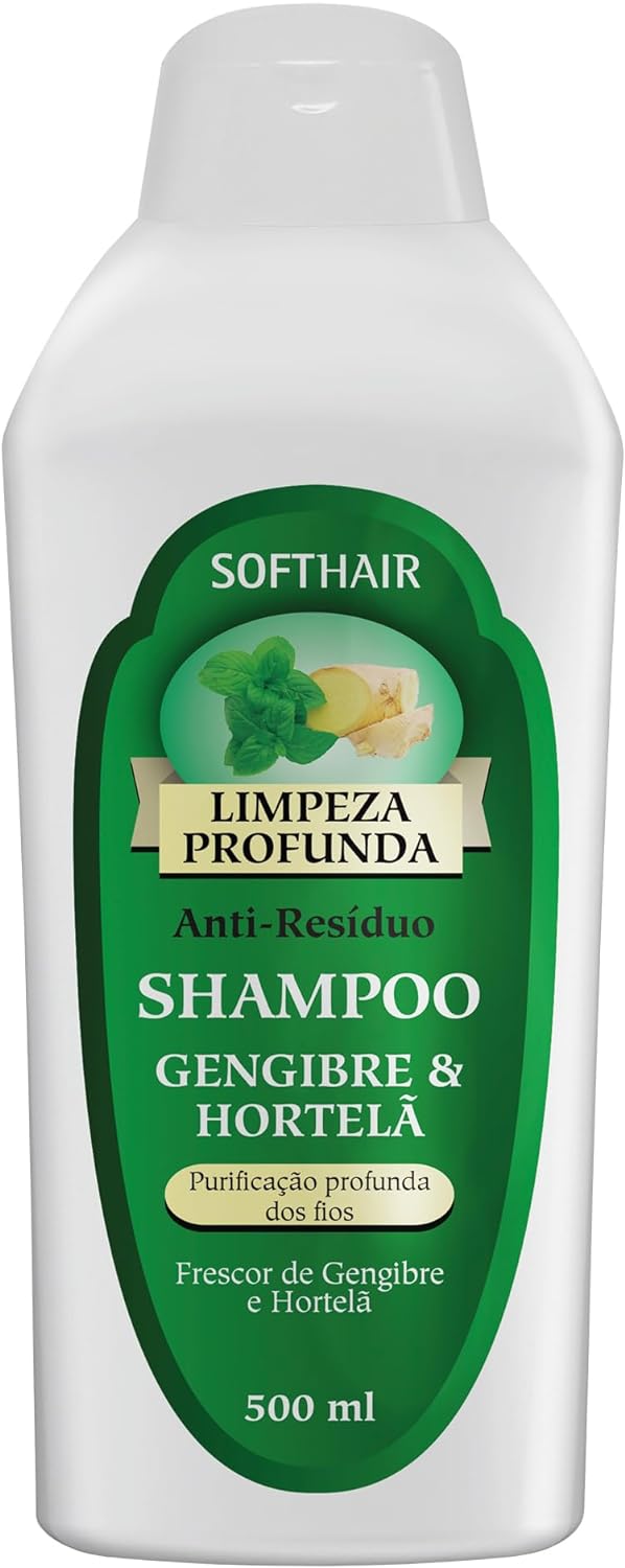 Shampoo Limpeza Profunda Gengibre e Hortelã 1