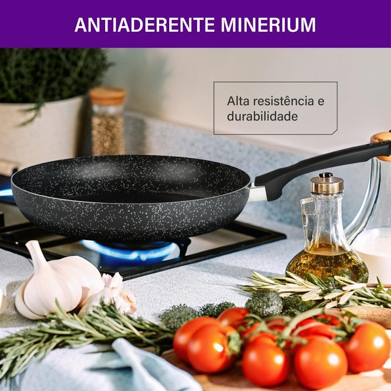 Frigideira Rochedo Stone Pro 4