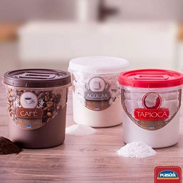 Pote de Café Redondo 3
