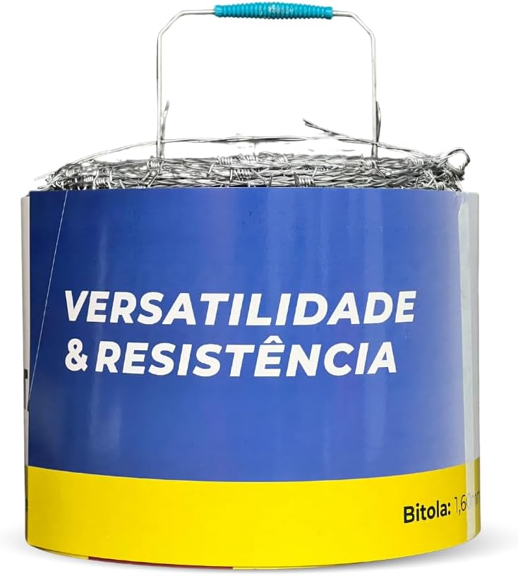 Arame Farpado Galvanizado Cerca Rural 3