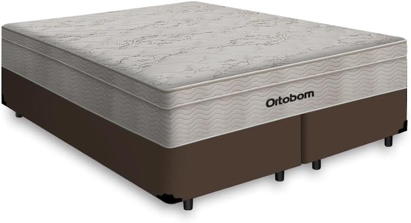 Cama Box com Colchão de Molas Ensacadas Ortobom AirTech Queen 1