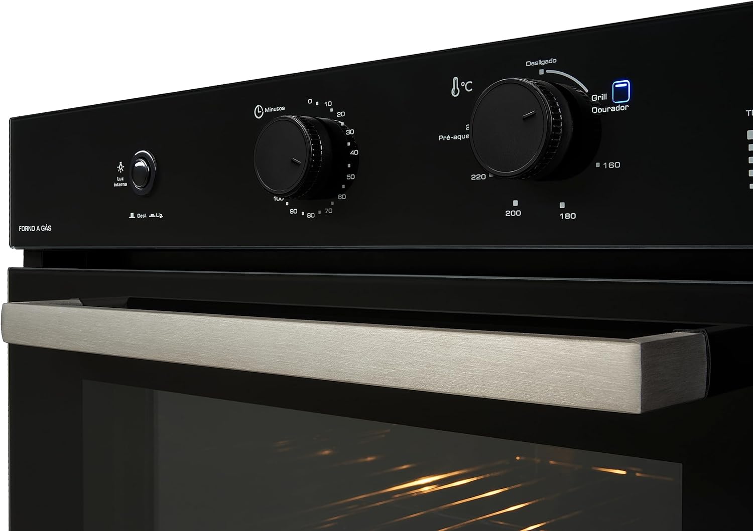 Forno a Gás de Embutir Fischer Infinity 50 L 5