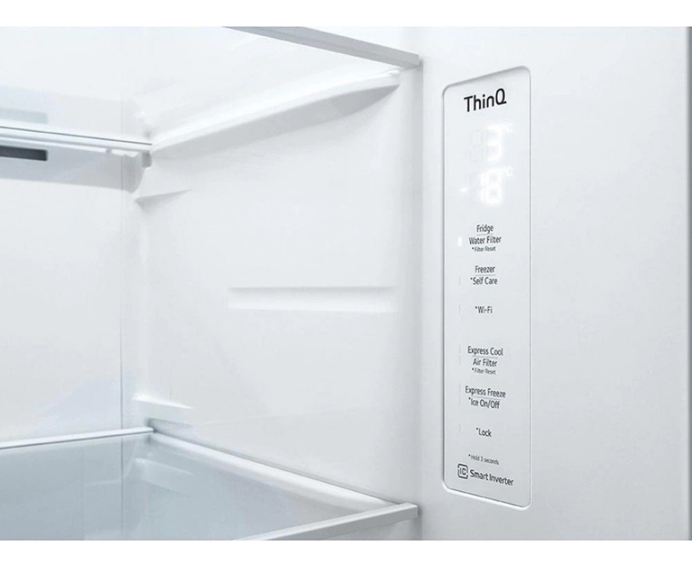 Geladeira Smart Side by Side UVnano™ 611 L Motor Inverter 5