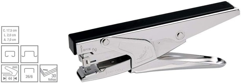 Grampeador Alicate até 30 Folhas Metal Cis 2
