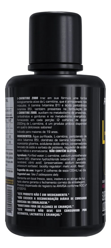 L-Carnitina 2000 Probiótica 3