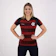 BRAZILINE Camiseta Feminina Flamengo 1