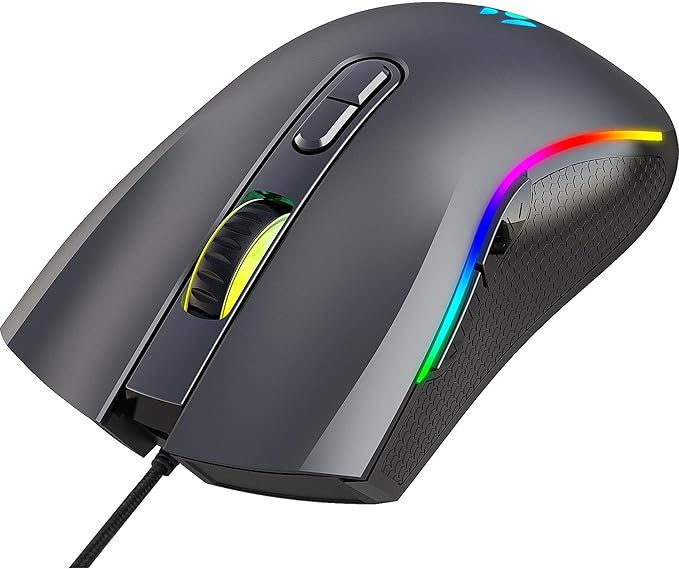 Mouse Gamer Black Hawk RGB 2