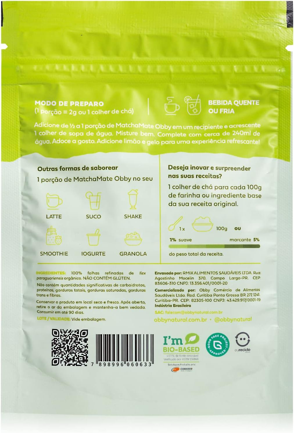Matcha Mate Natural Orgânico Obby 2
