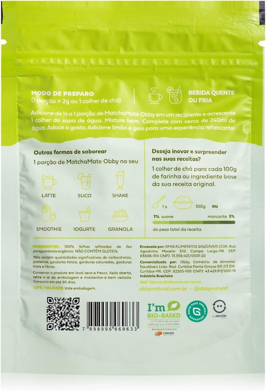 Matcha Mate Natural Orgânico Obby 2