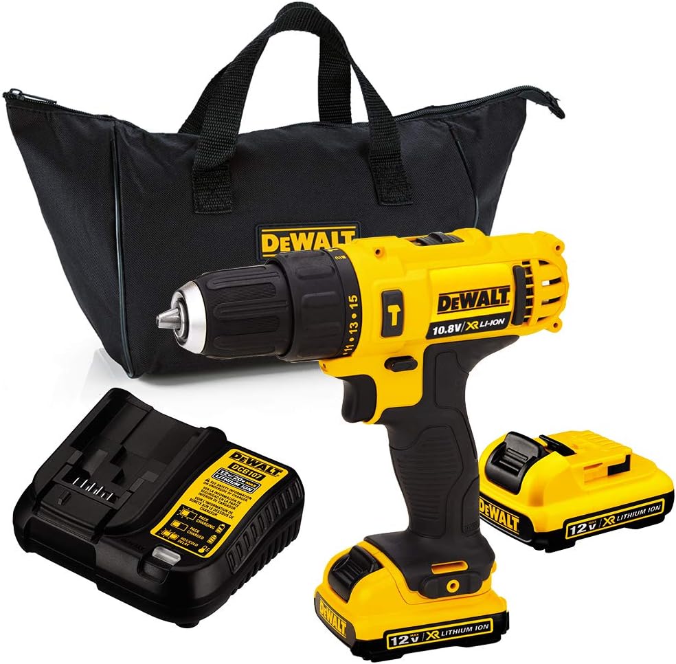 Parafusadeira e Furadeira com Impacto 3/8" 12 V MAX DeWalt 1