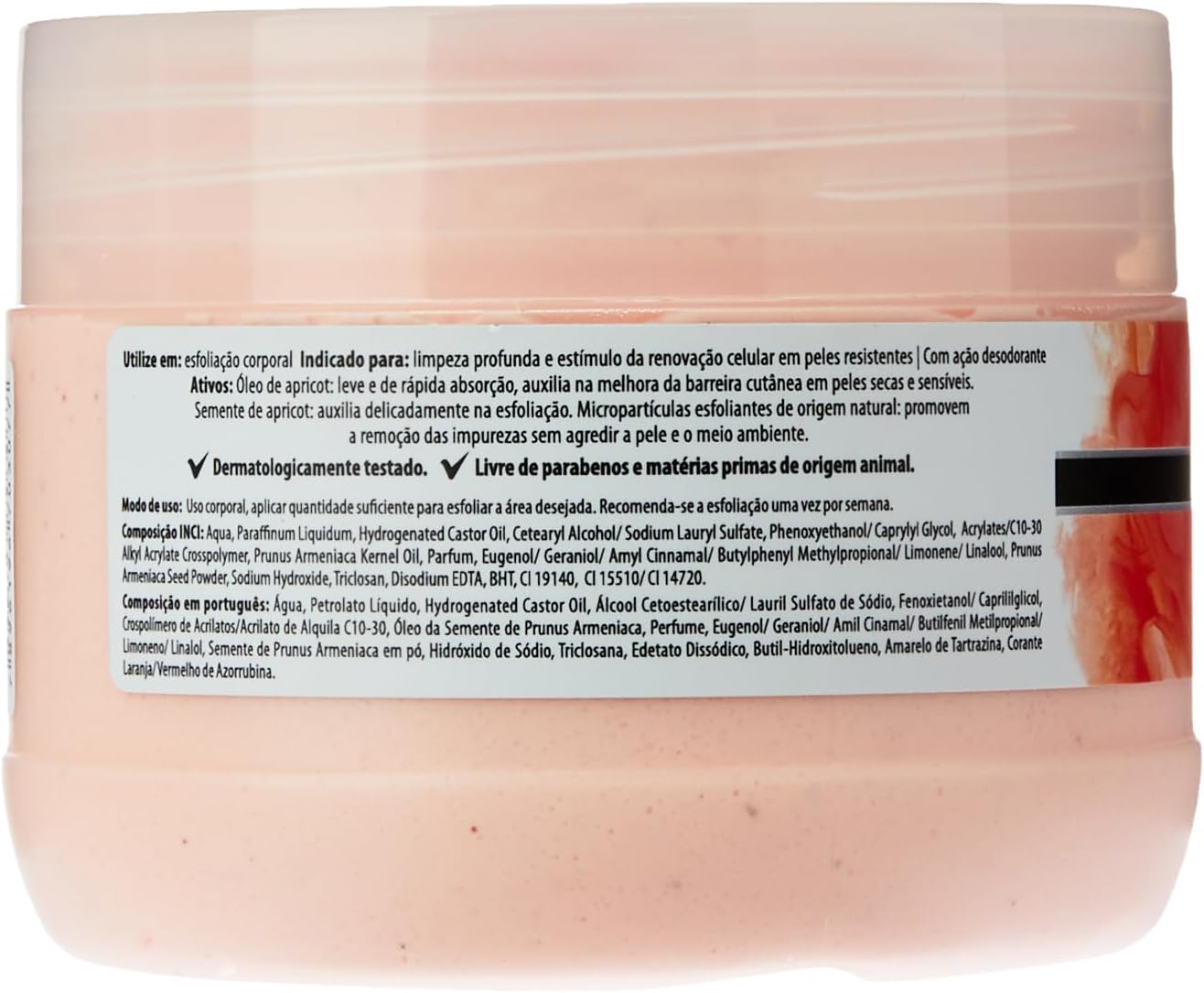 Creme Esfoliante Apricot Forte Abrasão 3