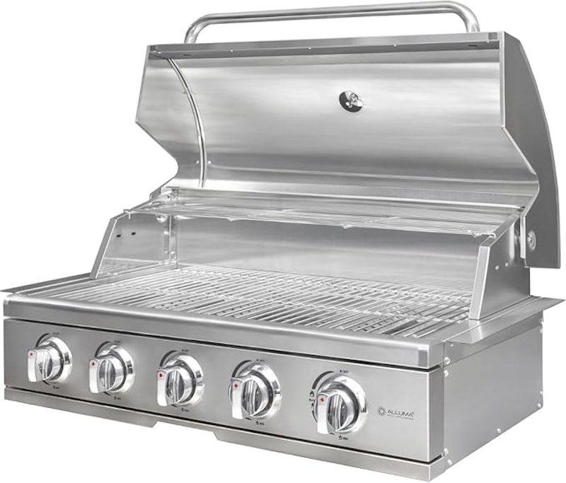 Churrasqueira a Gás Alluma Essential Em Inox de Embutir 5 Queimadores 2
