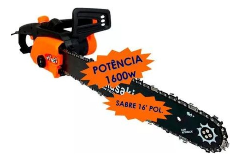 Motosserra Elétrica 1600 W 18" Nakasaki 5
