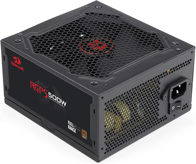 Fonte Redragon RGPS 500 W Bronze 80 Plus 1