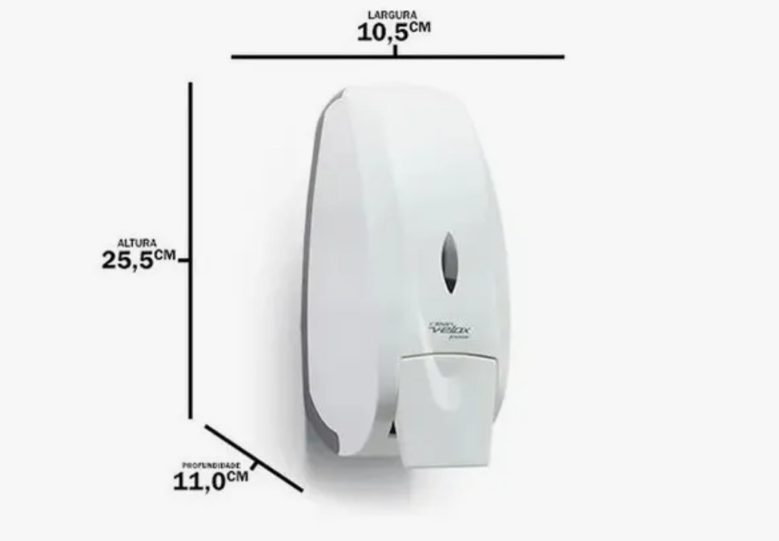 Dispenser para Sabonete Clean Velox 3