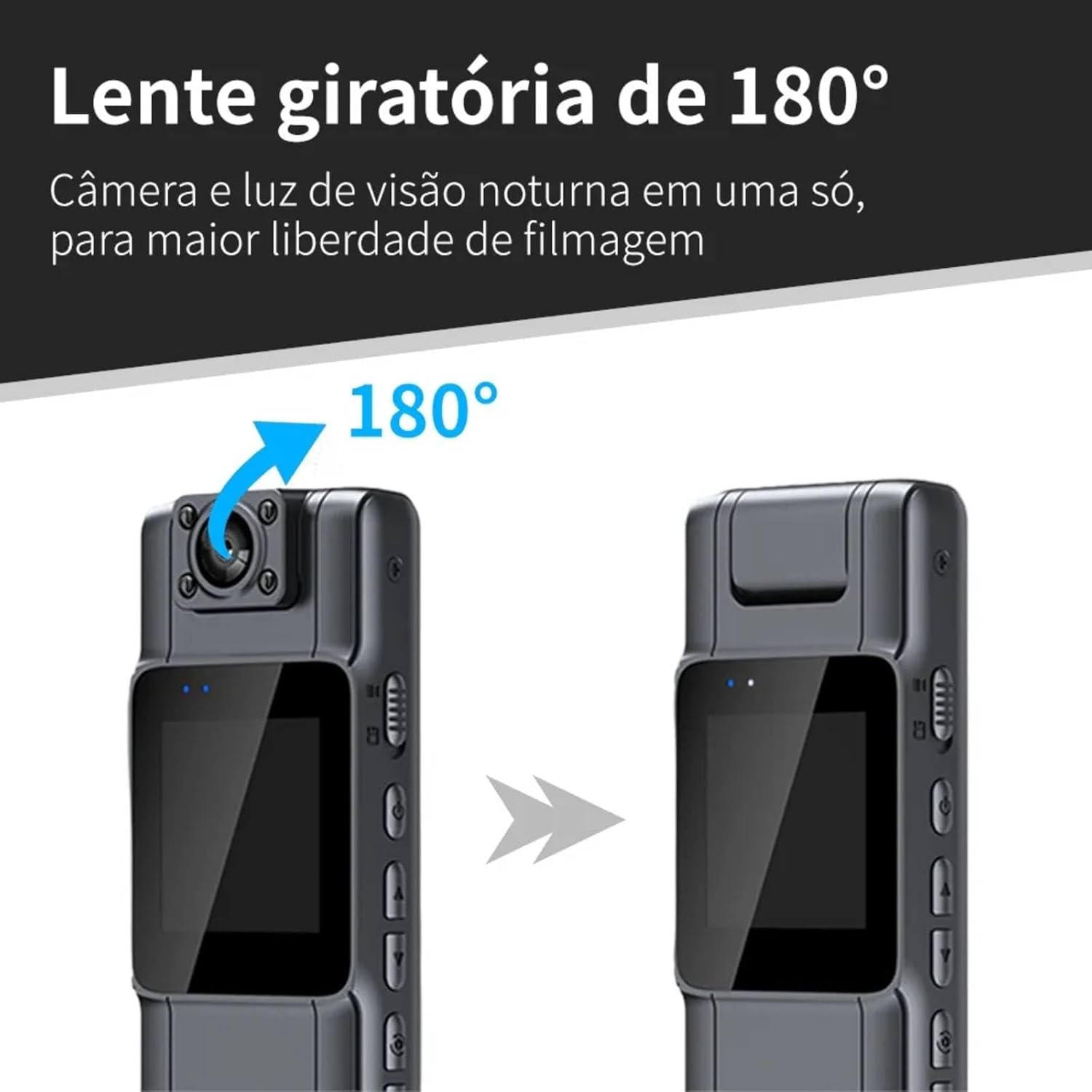 Mini Câmera Espiã com Tela Finyqbet 3