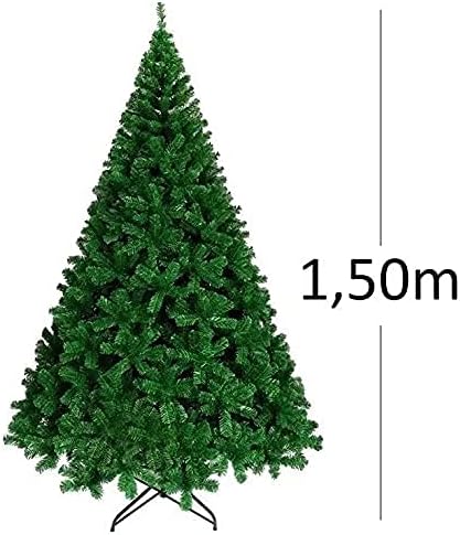 Árvore Artificial Pinheiro de Natal Gigante Dinamarquês 1,50 m 525 Galhos 5