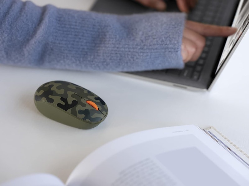 Mouse Microsoft Bluetooth Arctic Verde Camuflado 5